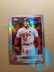 2022 Topps Chrome Refractor #33 Alex Verdugo Boston Red Sox (red B)